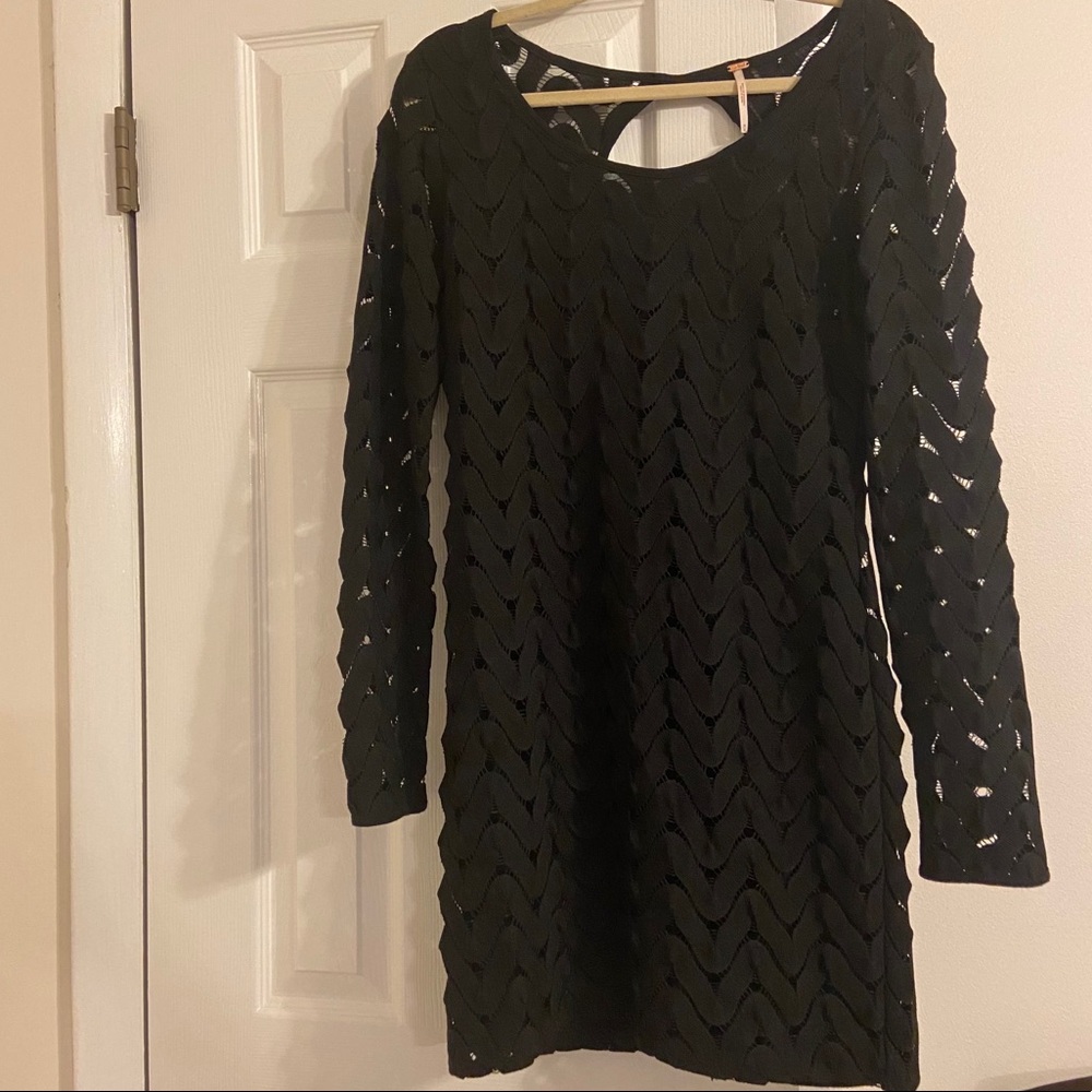 Free people black dress